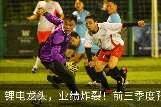 锂电龙头，业绩炸裂！前三季度预盈超51亿元，激增超27倍